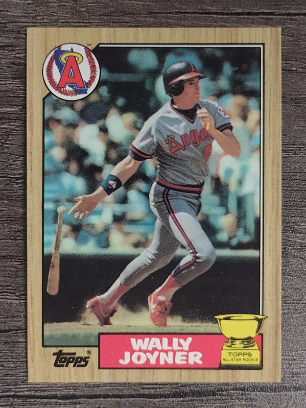 1987 Topps #80 Wally Joyner RC