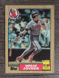 1987 Topps #80 Wally Joyner RC