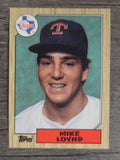 1987 Topps #126 Mike Loynd RC