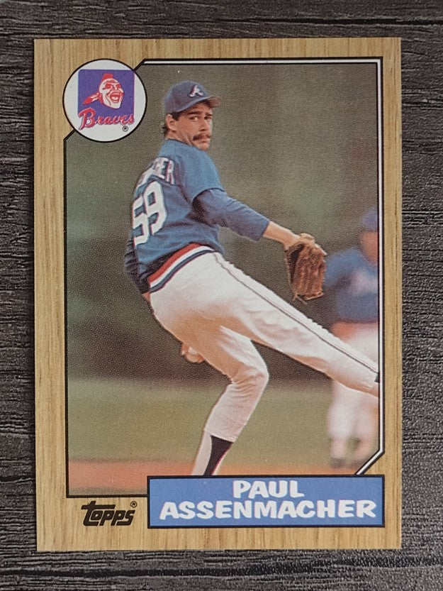 1987 Topps #132 Paul Assenmacher