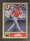 1987 Topps #211 John Morris