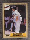 1987 Topps #348 Carmelo Martinez