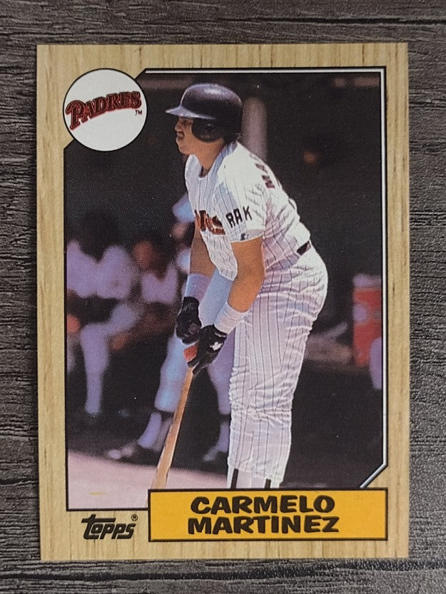 1987 Topps #348 Carmelo Martinez