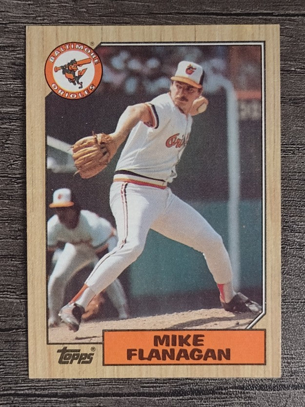 1987 Topps #748 Mike Flanagan
