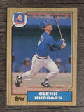 1987 Topps #745 Glenn Hubbard