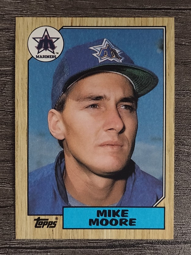 1987 Topps #727 Mike Moore