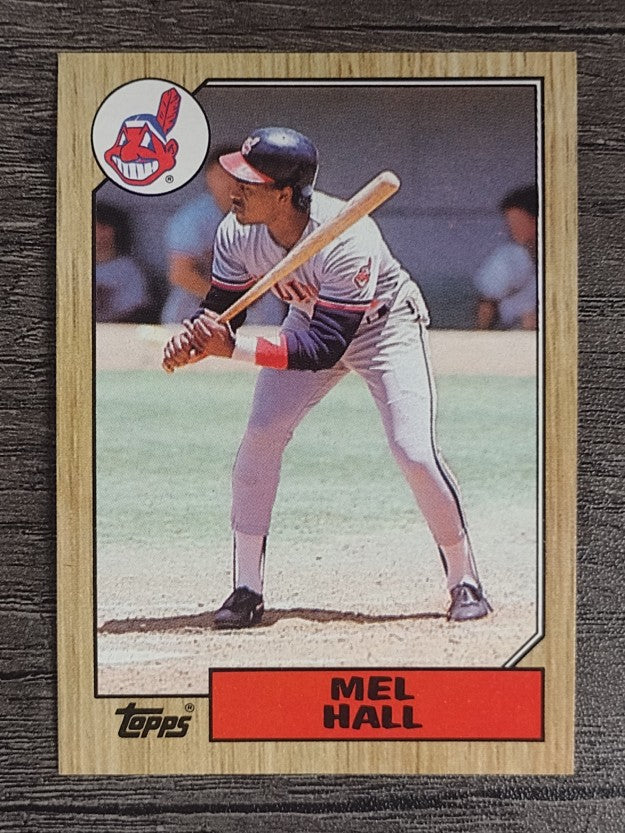 1987 Topps #51 Mel Hall