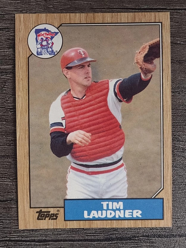 1987 Topps #478 Tim Laudner