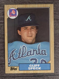 1987 Topps #269 Cliff Speck