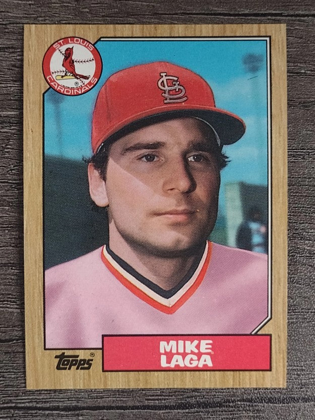 1987 Topps #321 Mike Laga