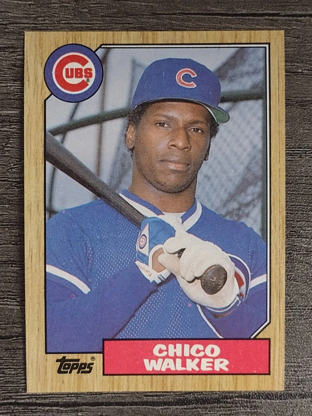 1987 Topps #695 Chico Walker