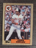 1987 Topps #208 John Shelby
