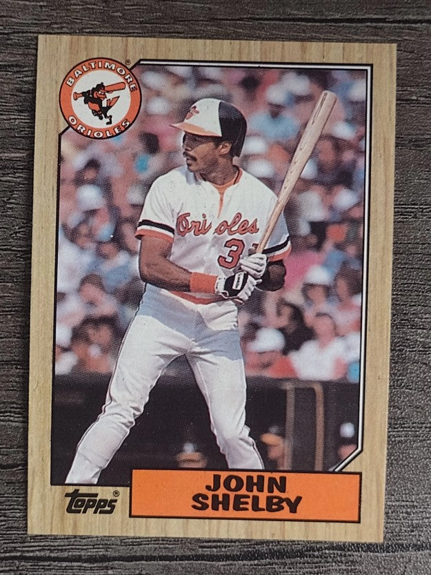 1987 Topps #208 John Shelby