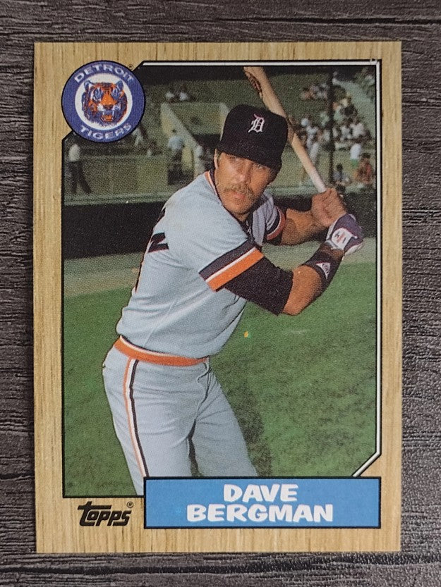 1987 Topps #700 Dave Bergman