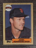 1987 Topps #759 Joel Youngblood