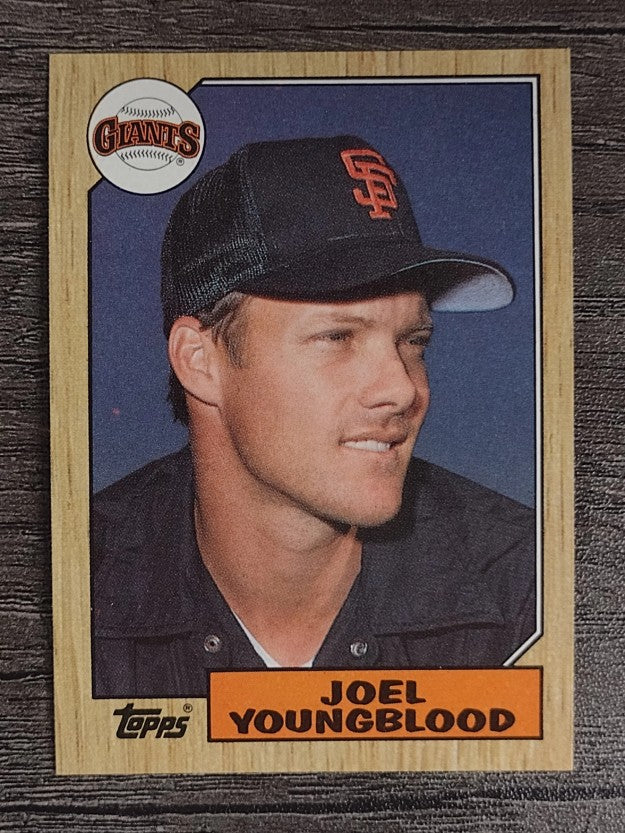 1987 Topps #759 Joel Youngblood