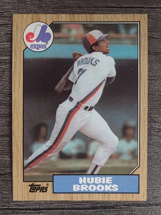 1987 Topps #650 Hubie Brooks