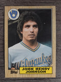 1987 Topps #377 John Henry Johnson