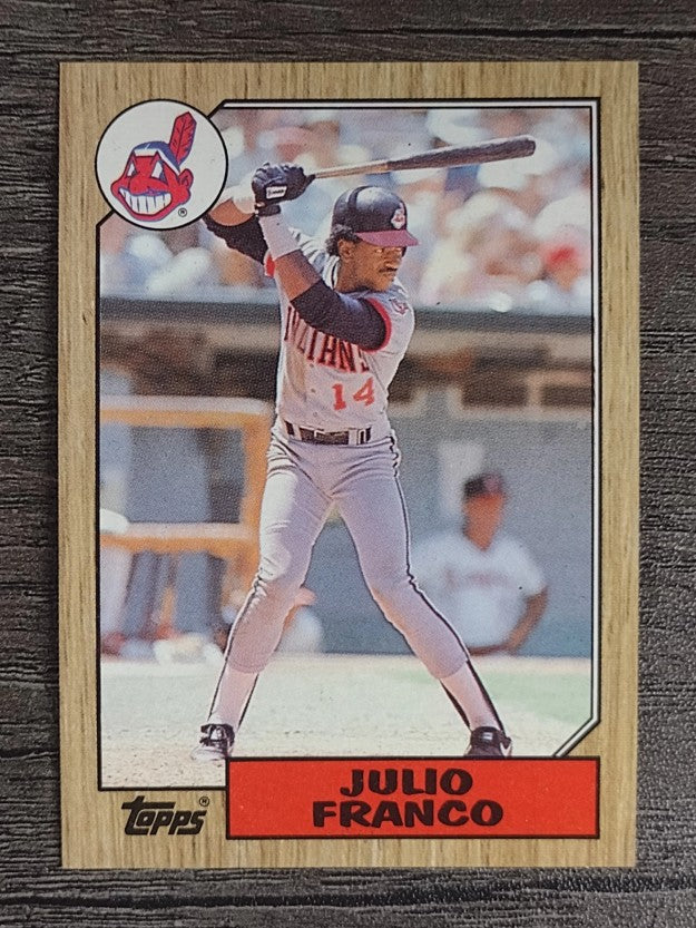 1987 Topps #160 Julio Franco