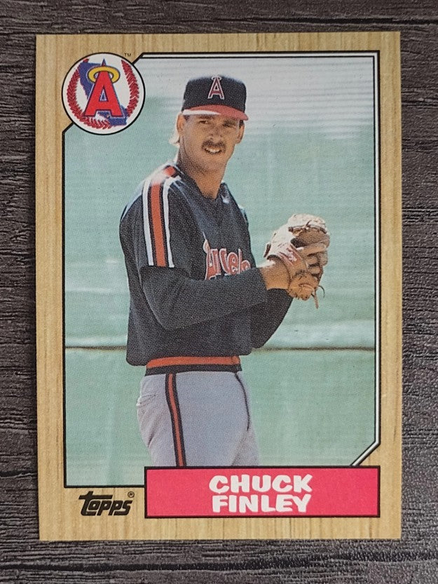 1987 Topps #446 Chuck Finley RC
