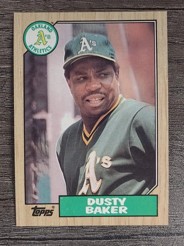 1987 Topps #565 Dusty Baker