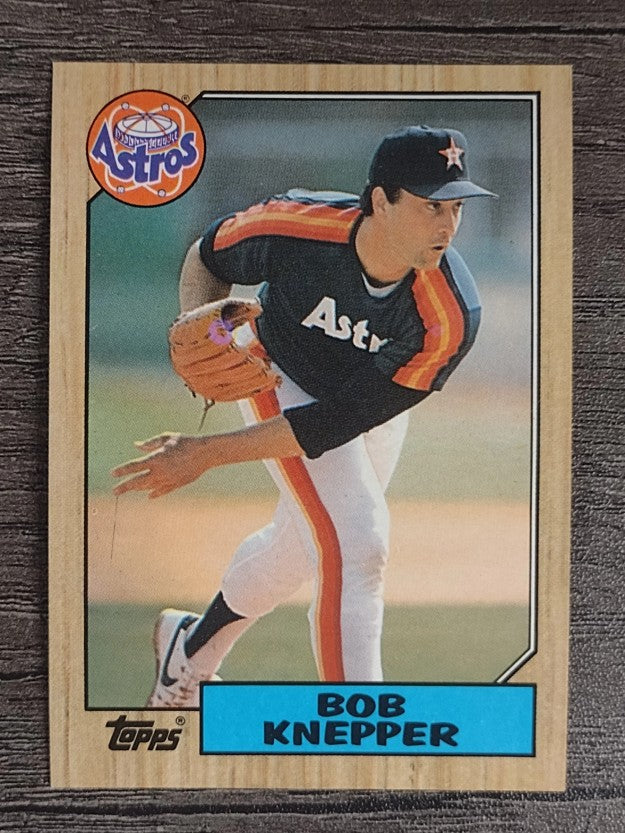1987 Topps #722 Bob Knepper