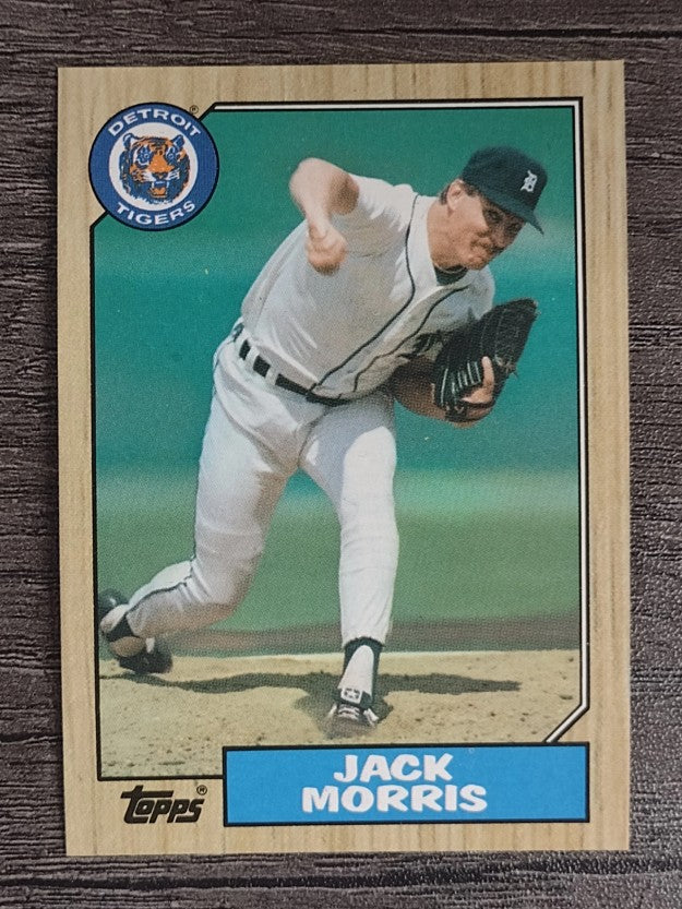 1987 Topps #778 Jack Morris