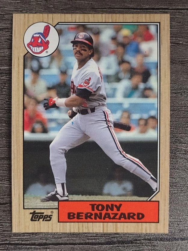 1987 Topps #758 Tony Bernazard