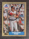 1987 Topps #756 Carlton Fisk