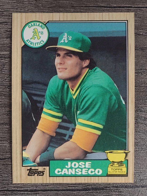 1987 Topps #620 Jose Canseco