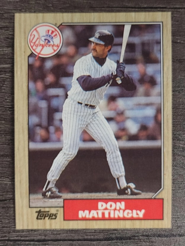 1987 Topps #500 Don Mattingly