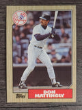 1987 Topps #500 Don Mattingly