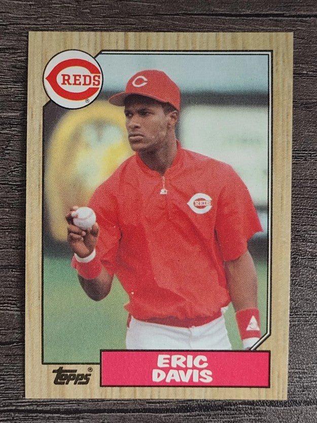 1987 Topps #412 Eric Davis