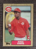 1987 Topps #412 Eric Davis