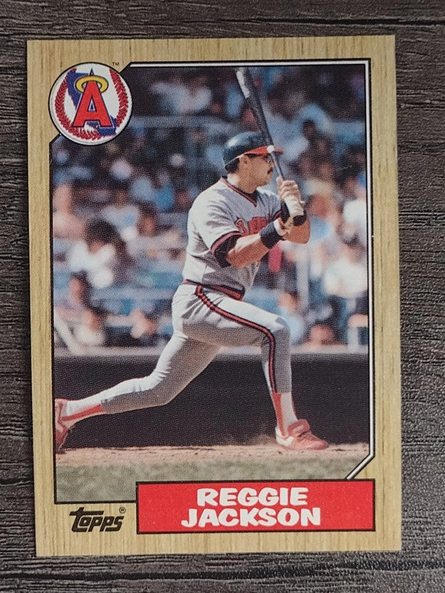 1987 Topps #300 Reggie Jackson