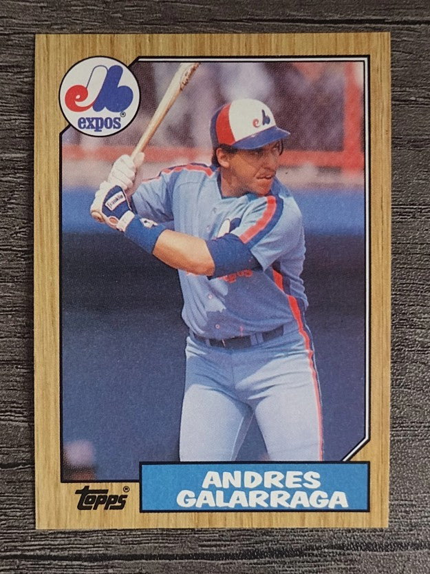 1987 Topps #272 Andres Galarraga