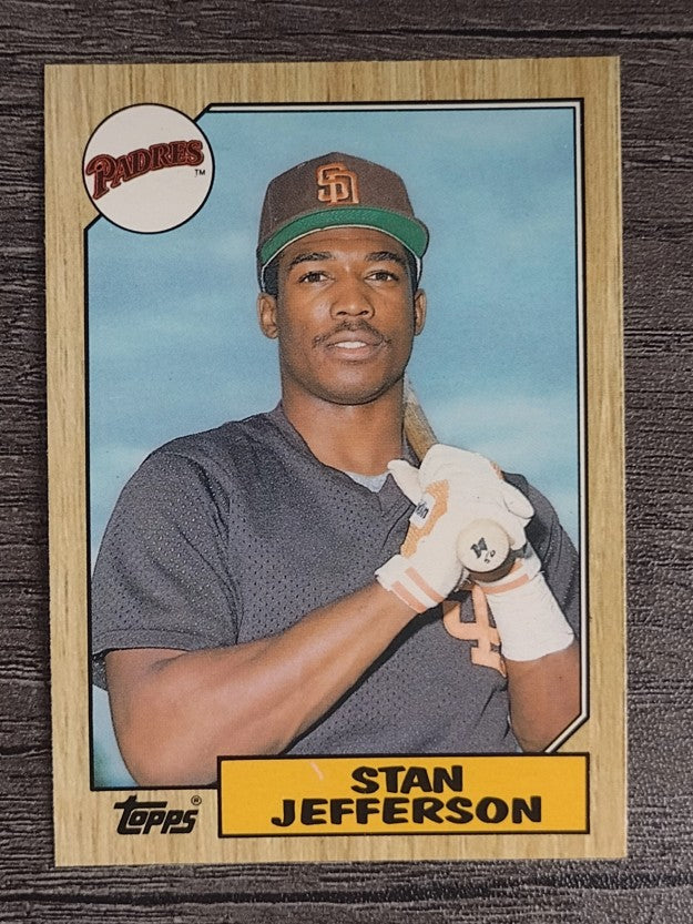 1987 Topps Traded #55T Stan Jefferson