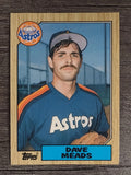 1987 Topps Traded #77T Dave Meads
