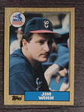 1987 Topps Traded #130T Jim Winn