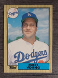 1987 Topps Traded #131T Matt Young