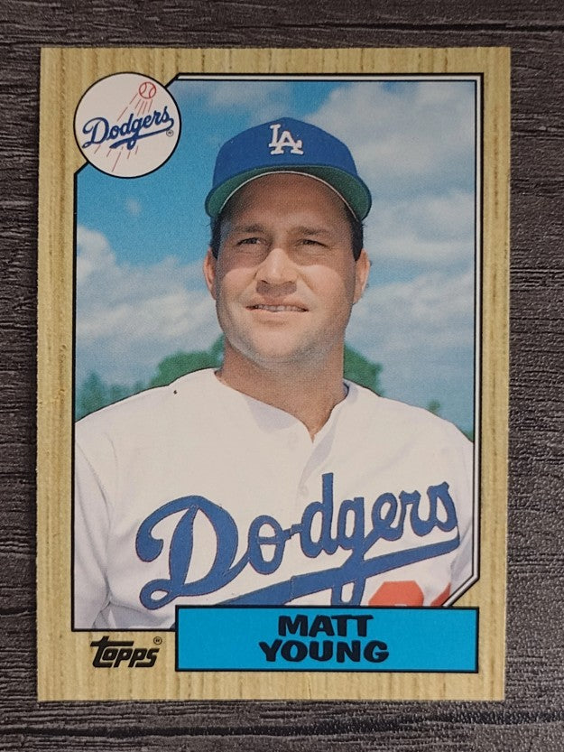 1987 Topps Traded #131T Matt Young