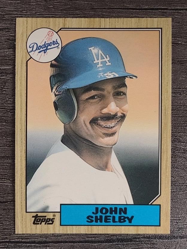 1987 Topps Traded #112T John Shelby