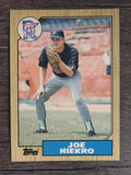 1987 Topps Traded #89T Joe Niekro