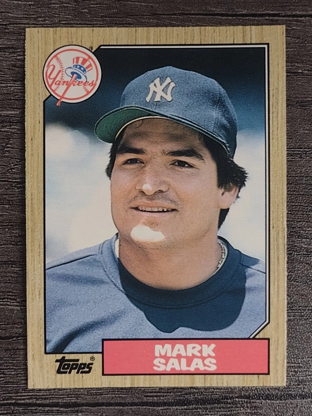 1987 Topps Traded #107T Mark Salas