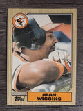 1987 Topps Traded #126T Alan Wiggins