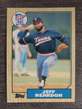 1987 Topps Traded #98T Jeff Reardon