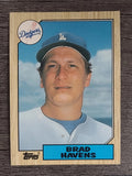 1987 Topps Traded #44T Brad Havens