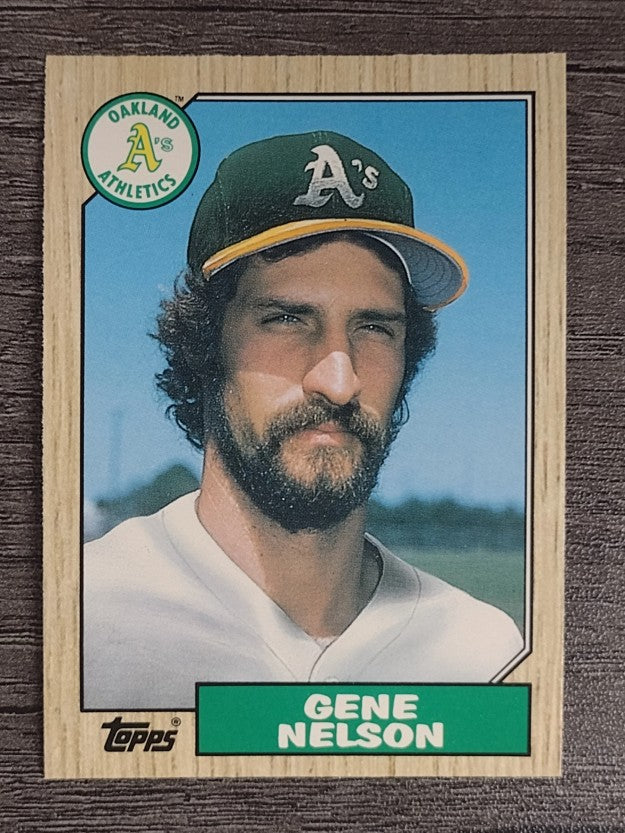 1987 Topps Traded #84T Gene Nelson