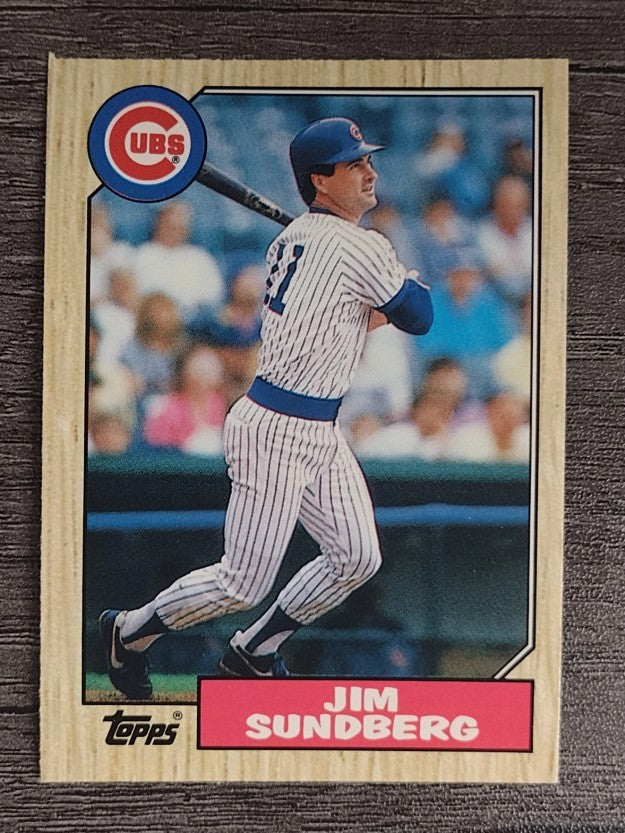 1987 Topps Traded #119T Jim Sundberg