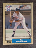 1987 Topps Traded #86T Al Newman